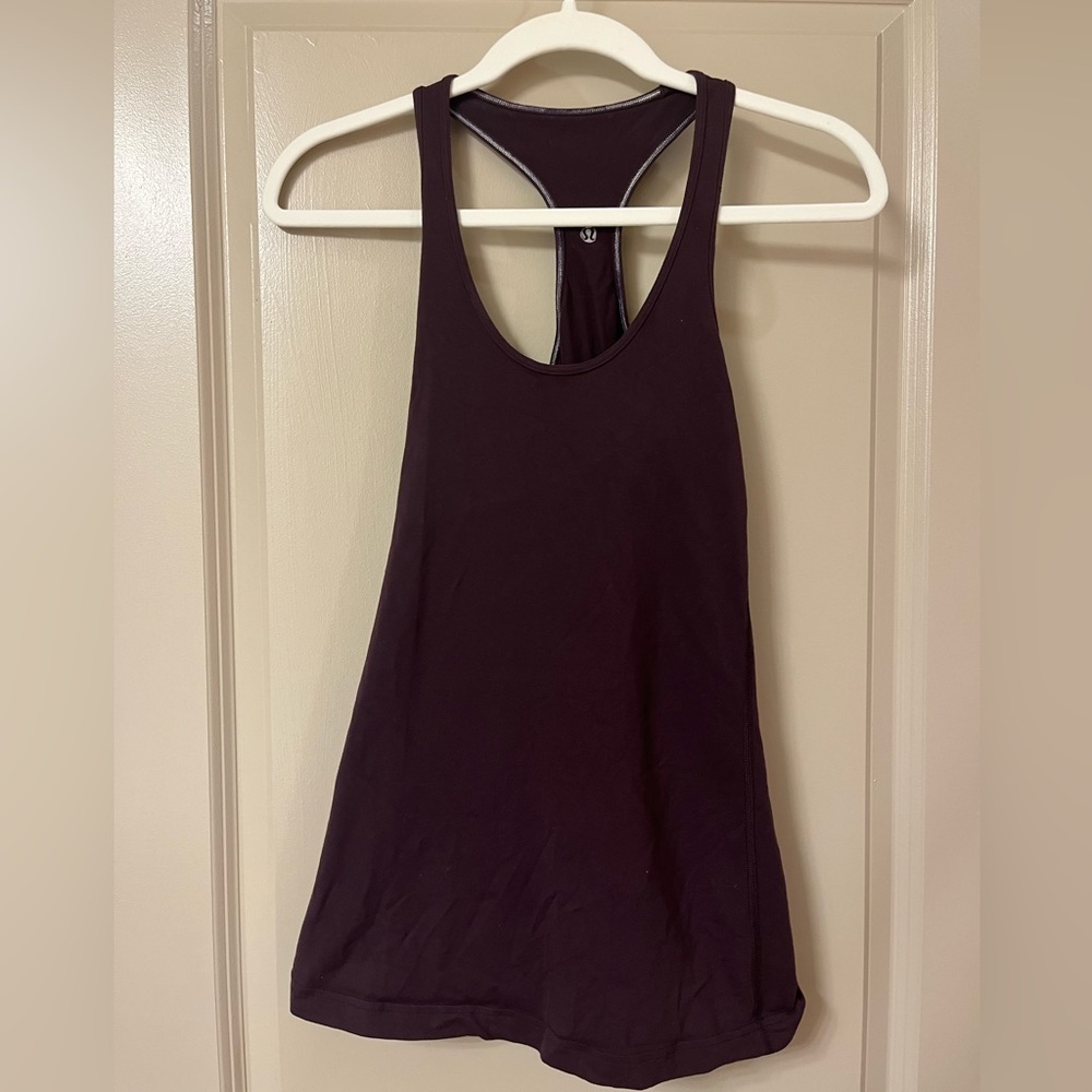 lululemon athletica Dark Purple Tank Top
